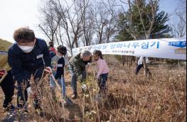 경기도, DMZ 대성동마을서 ‘한반도 평화 염원’ 희망나무 심어 기사 이미지