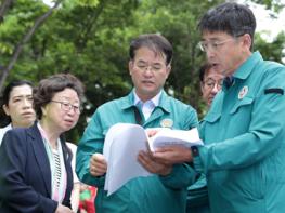 이동환 고양시장, 탄현동 침수예방 사업 현장점검  기사 이미지