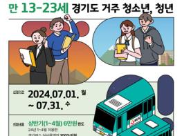 파주시 청소년에 교통비 지원…7월 31일까지 1분기 신청 기사 이미지