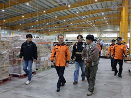 “겨울철 화재 예방, 파주소방서 쿠팡물류센터 현장지도” 기사 이미지