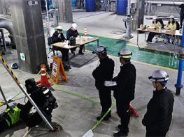 파주시, 공공하수처리시설 밀폐공간 질식사고 대비 비상 대응 모의훈련 기사 이미지