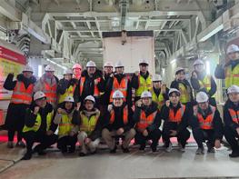 파주시, 국내 최초 한강하저 도로터널 현장 견학  기사 이미지