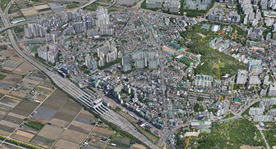 능곡 재정비촉진지구 전경