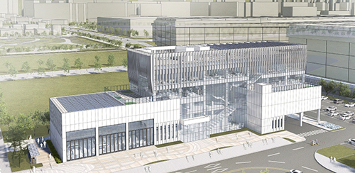 IP융복합 콘텐츠 클러스터 조감도