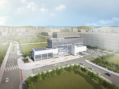 IP융복합 콘텐츠 클러스터 조감도