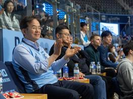 고양시, 고양 소노 스카이거너스 플레이오프 진출 기원 응원 기사 이미지