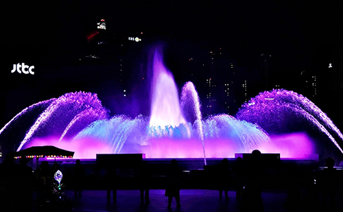 고양도시관리공사, 노래하는분수대 특별공연