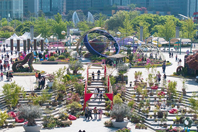 2026고양국제꽃박람회, 개막후 첫 주말…관람객으로 북적