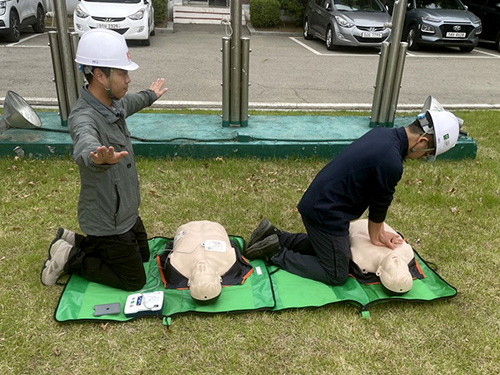 파주도시공사, 상반기 밀폐공간 긴급 구조훈련