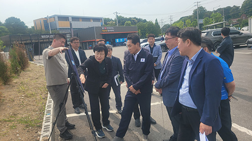고양시, 국토부 대광위 위원장 고양은평선·식사동 현장 방문