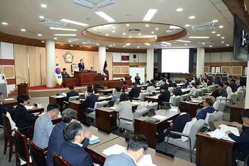 고양특례시의회, 제9대 마지막 회기 제304회 임시회 개회
