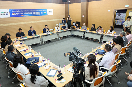 인도 중앙·주정부 정책결정자, 고양시 사회적경제 정책·우수사례 벤치마킹