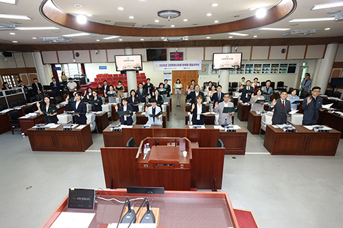 고양시의회, ‘청렴서약식’개최… 청렴한 의회 구현 다짐