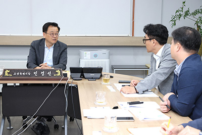 민경선 고양특례시장, LH 신도시사업1처장 면담… 창릉·탄현 지구 현안 해결 속도