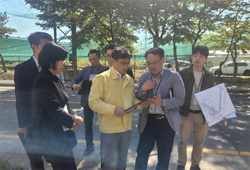 오후석 고양시 제2부시장, 취임 후 주요 사업 현장 점검