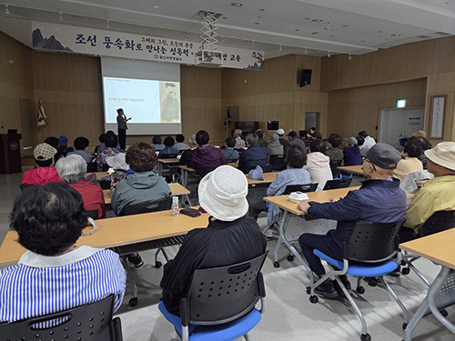 일산서부署, 조선 풍속화로 배우는 성폭력·스토킹 예방교육