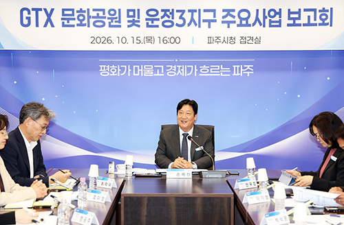 ‘지티엑스(GTX) 문화공원’ 조성 본격화… 수도권광역급행철도(GTX) 역세권 상징물(랜드마크) 만든다