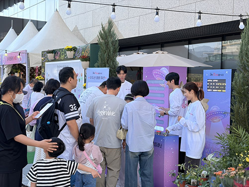 2026 고양꽃향기 페스타 곳곳에 마련된 QR 스탬프투어에 참여